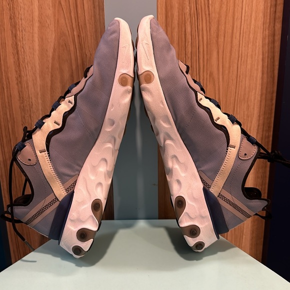 Size 13 2019 Nike react element 55 indigo fog sneakers - Picture 11 of 12